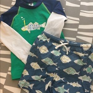 Mini Boden Boys Swim Set